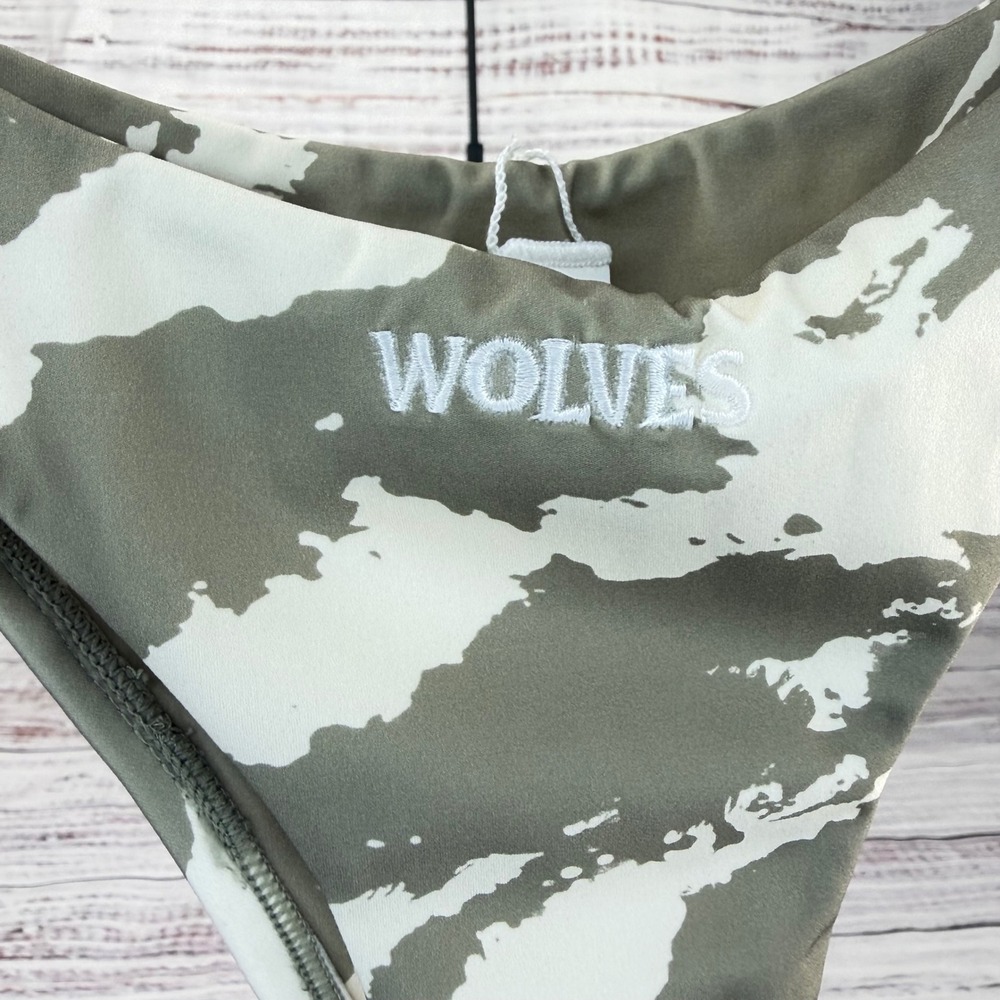 Darc Sport Hardcore Nikita Bikini Bottom Cacti Cream Native Camo Medium NWT - Picture 6 of 6